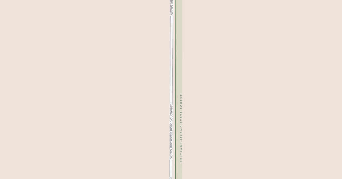 Map preview of Warroad/Roseau Trails