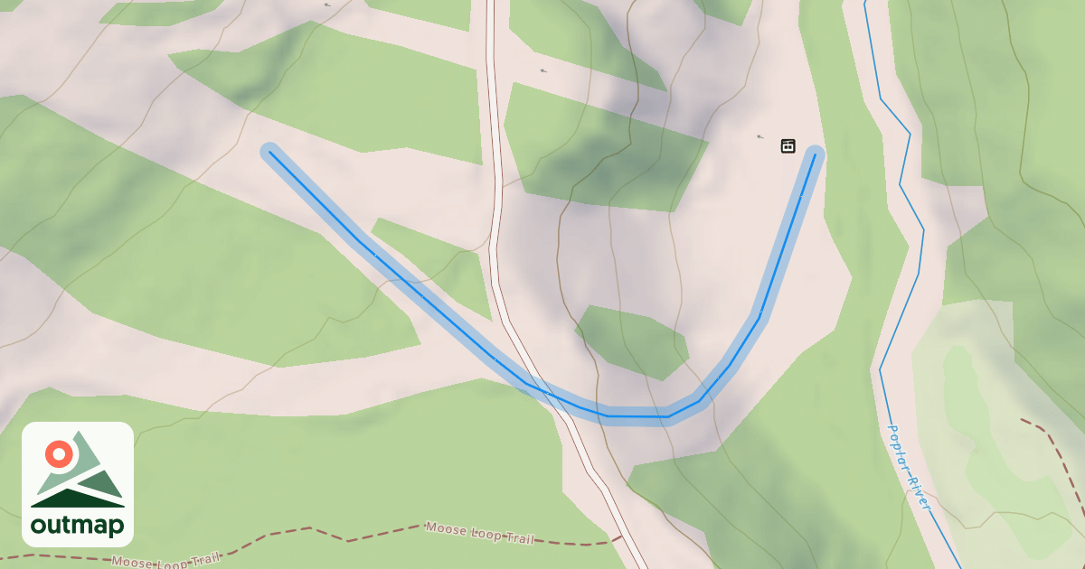 Map of Caribou Sneak