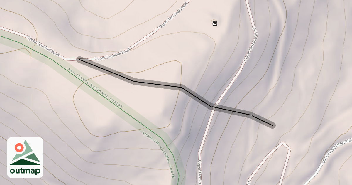 Map of Curecanti
