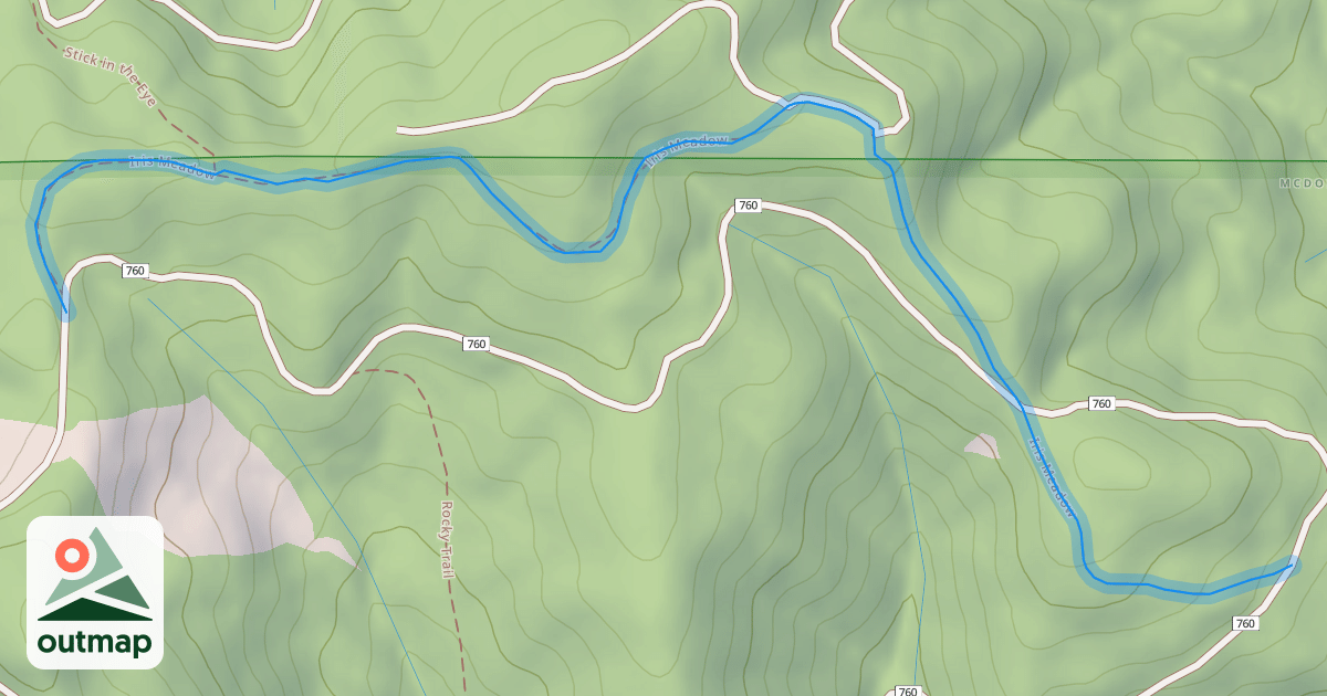 Map of Iris Meadow