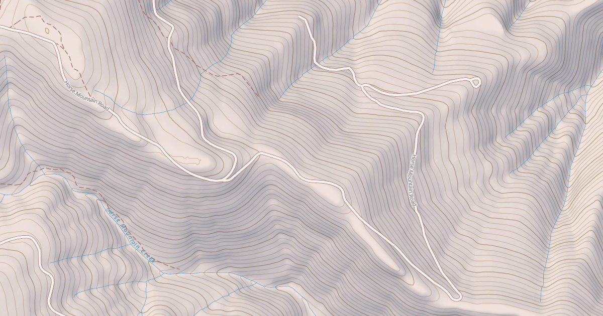 Map preview of HORSE MOUNTAIN