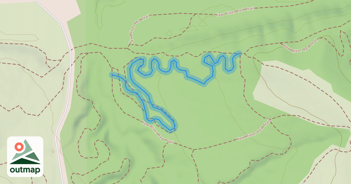 Map of Green Trail Alternate