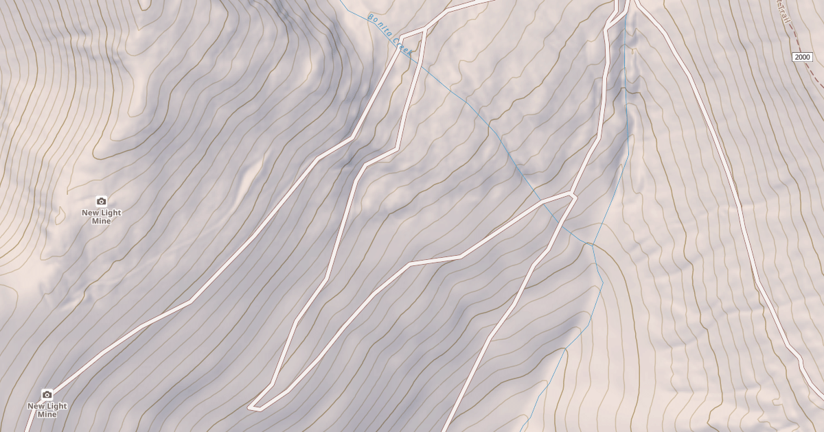 Map preview of USFS National Forest System Roads {5E0047EE-92CC-4333-B665-0C2280752045}