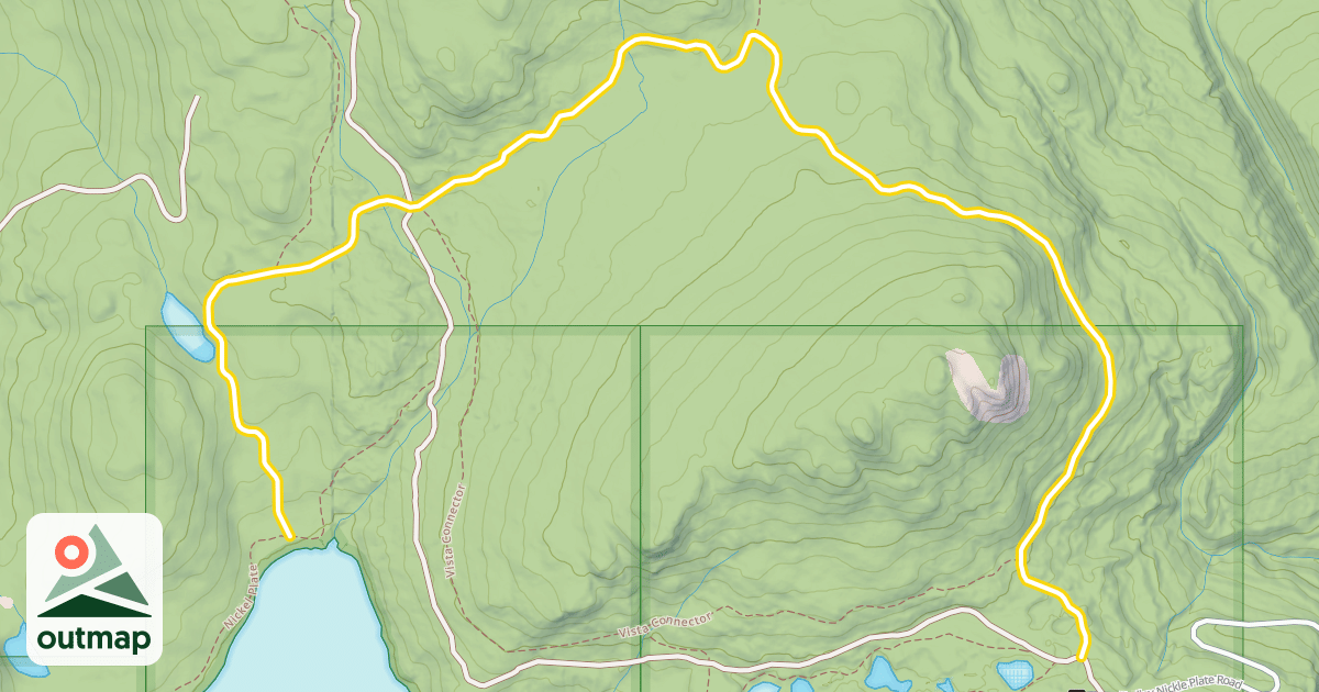 Map of Okanagan Vista