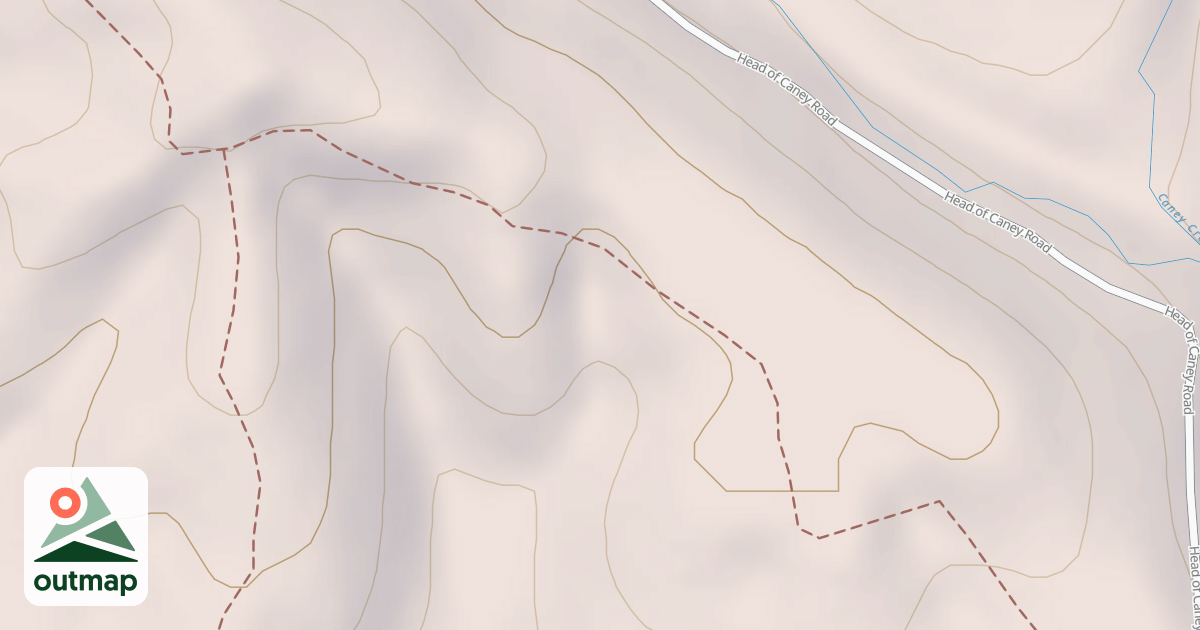 Map of White Sulphur Ohv Trail - F