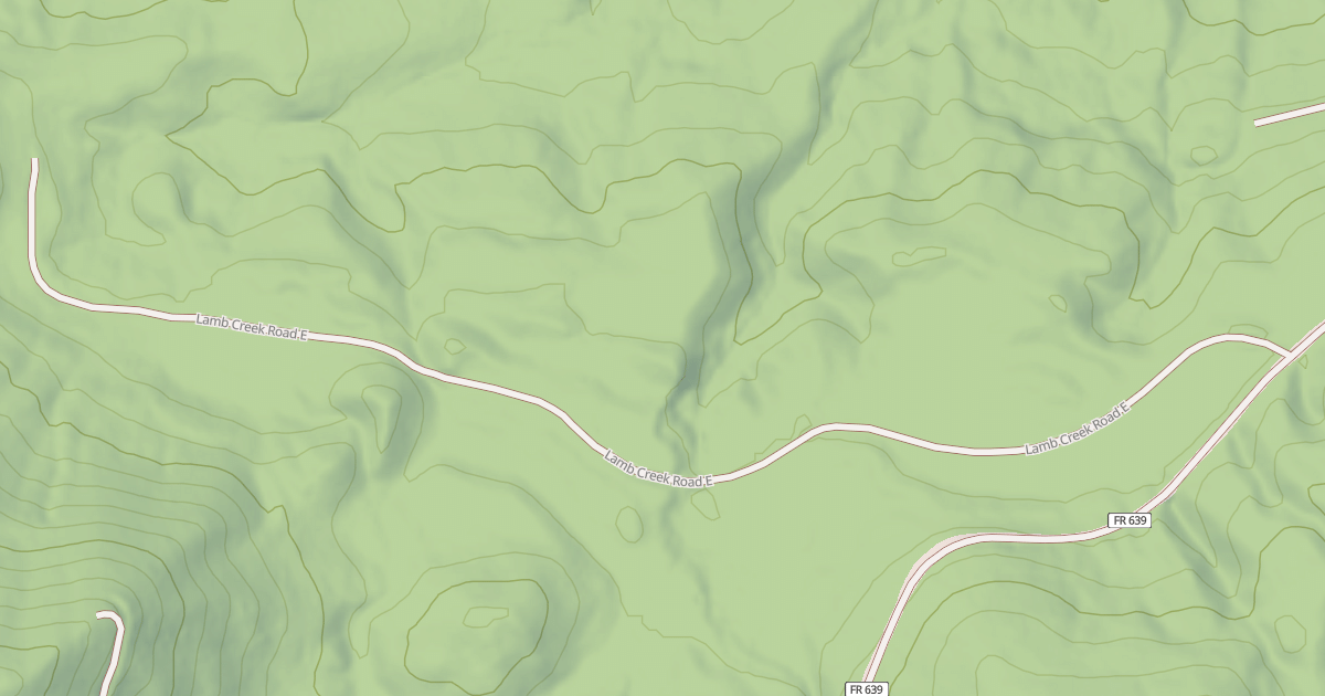 Map preview of LAMB CREEK E