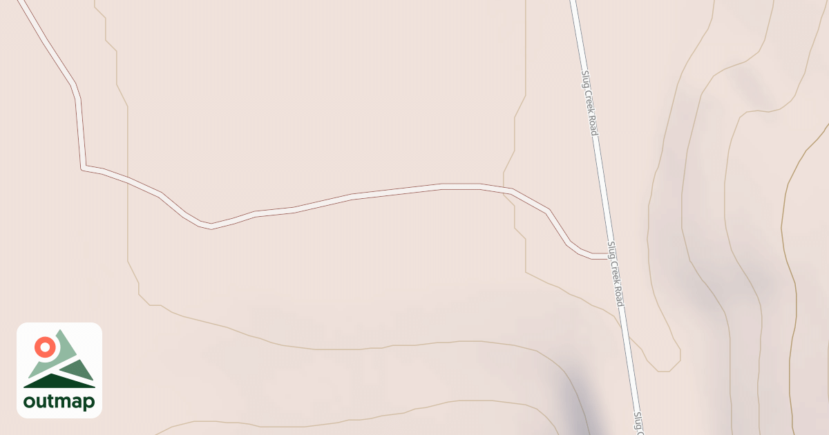 Map of NORTH OF PRITCHERT SPRING
