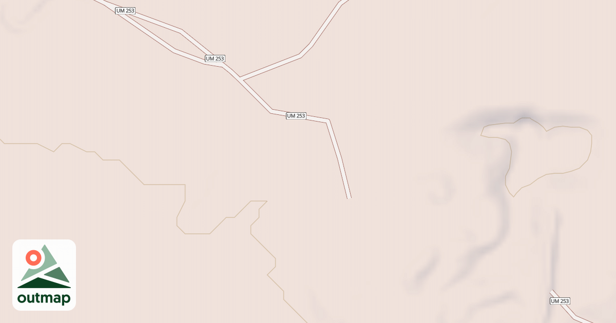 Map of Blm 42001t