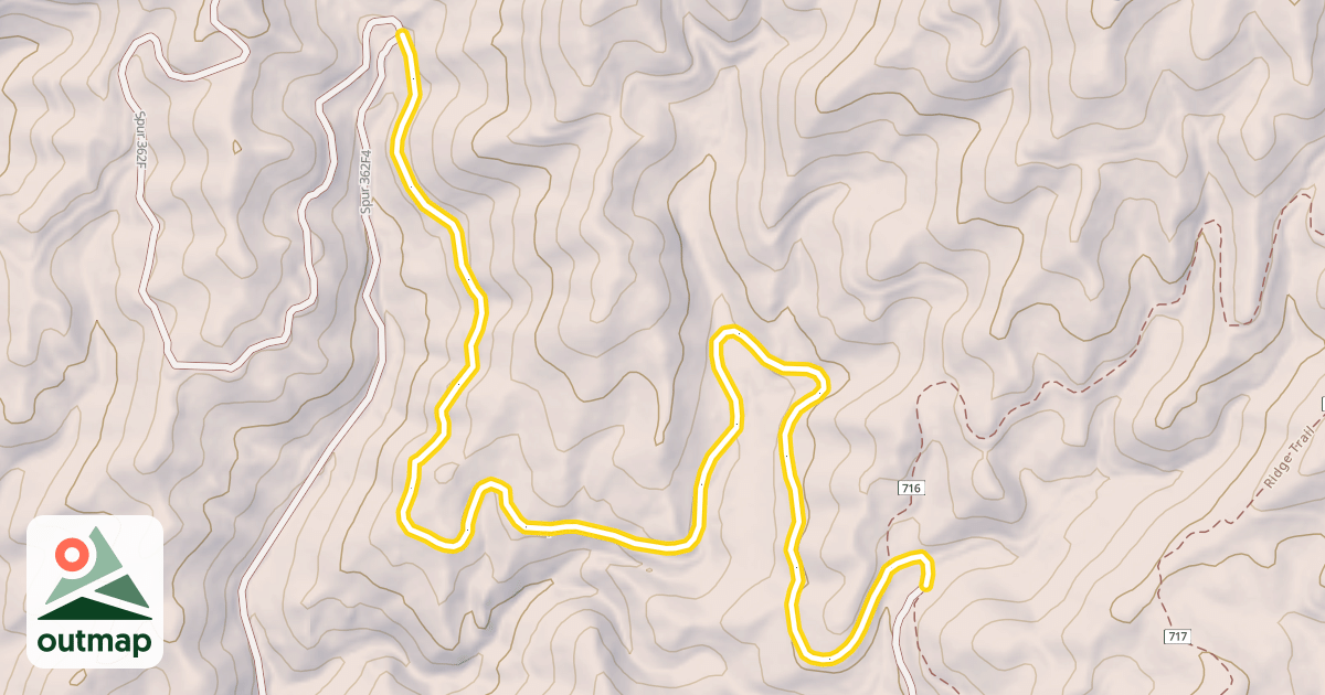 Map of Spur 362F