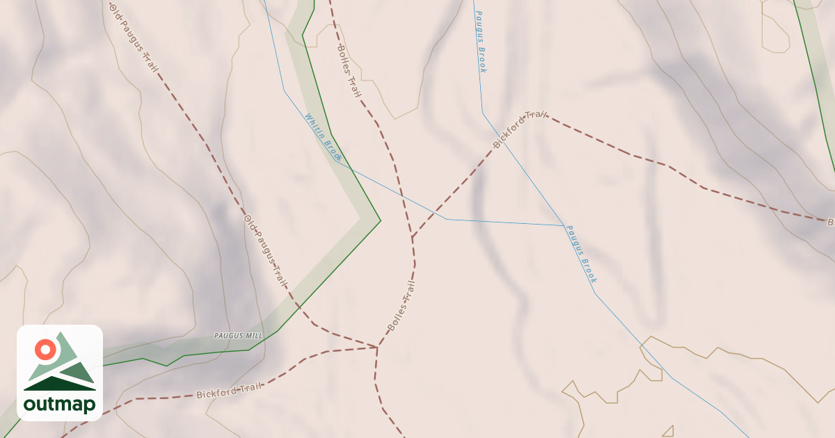 Map of Bolles Trail