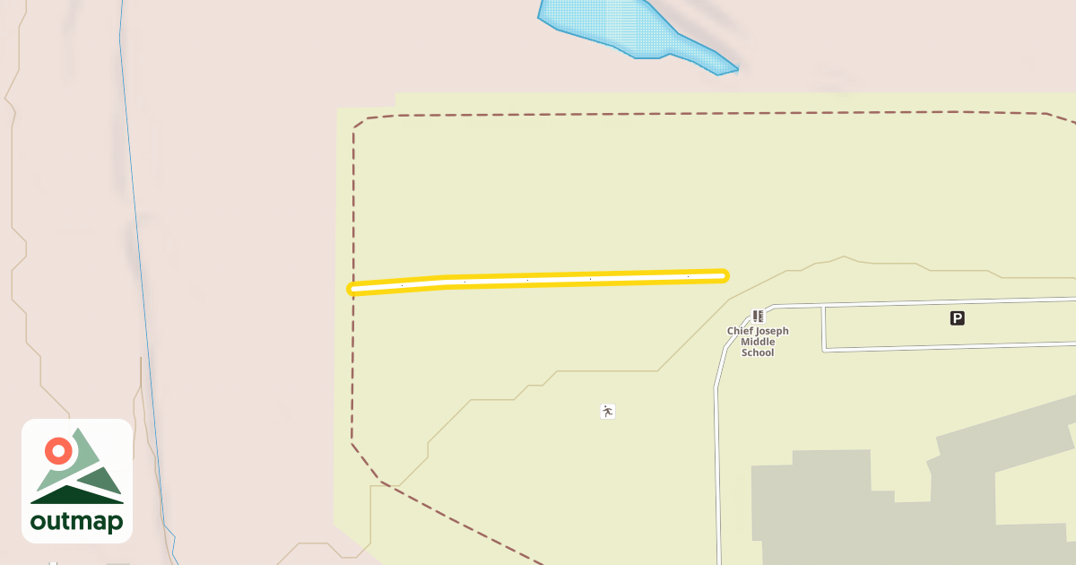 Map of Chief Joseph Middle School Track