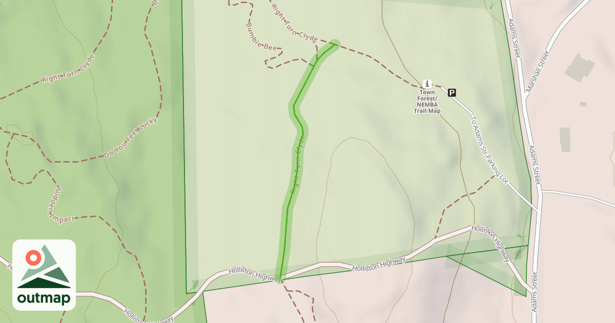 Map of Right Turn Clyde
