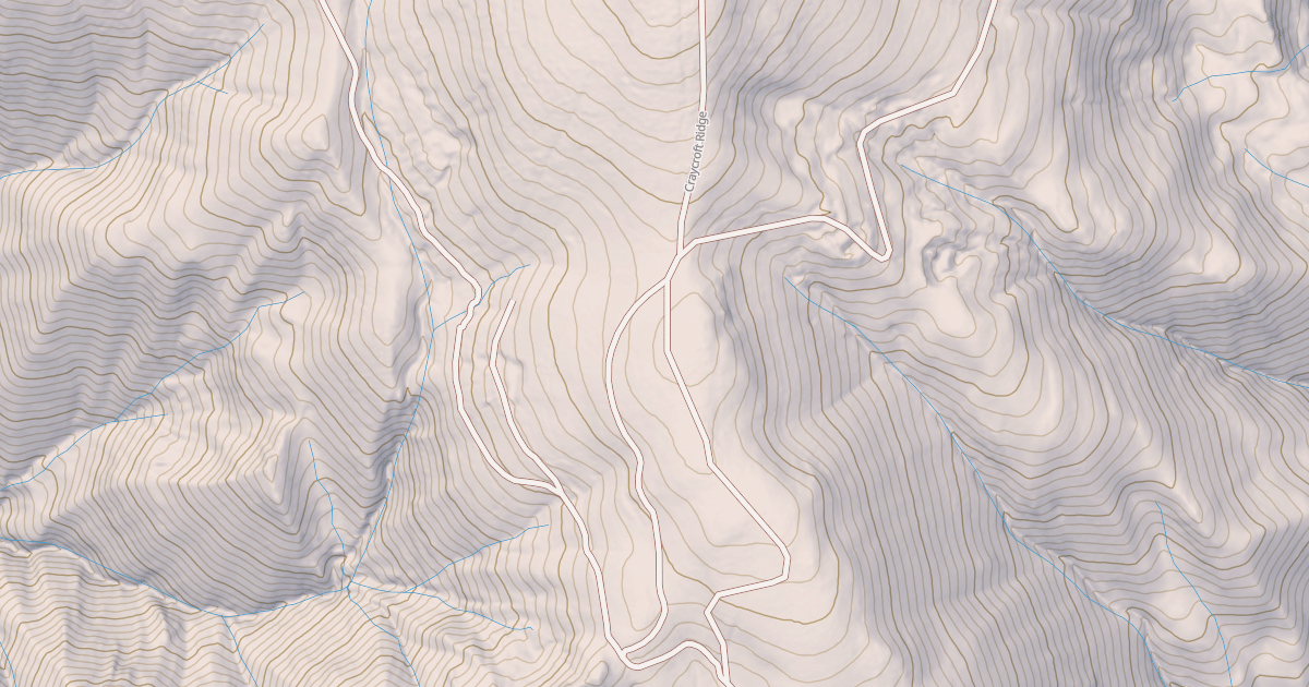Map preview of Craycroft Ridge Ohv