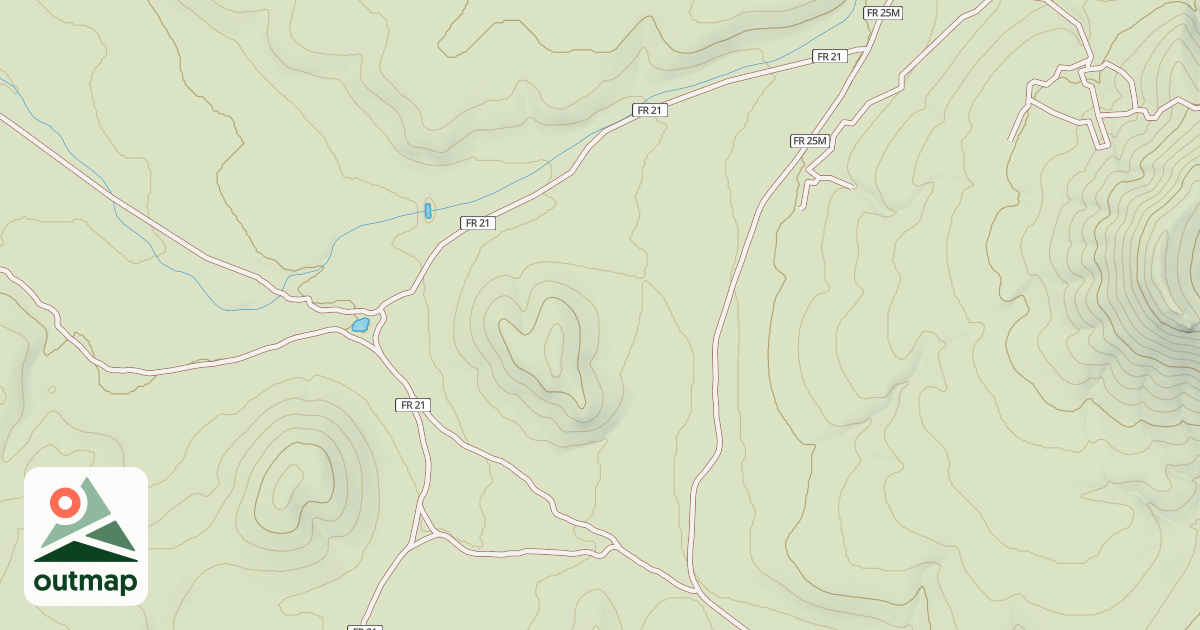 Map of USFS National Forest System Roads {47DBF424-406E-4982-90E0-8EFD784BB2B7}