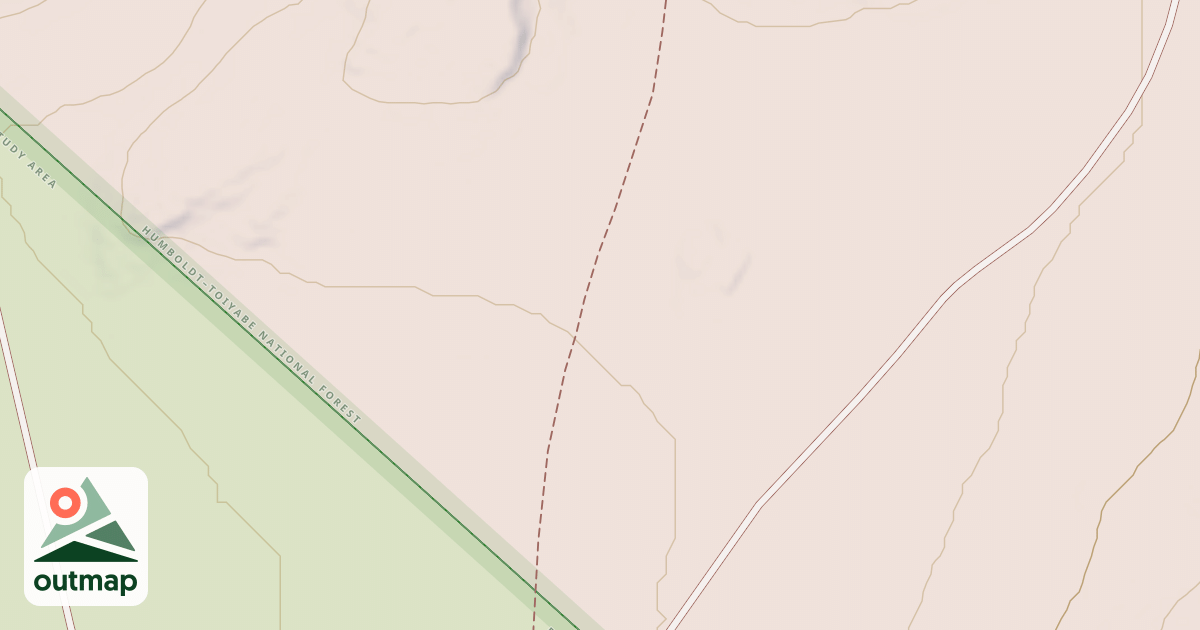 Map of VON SCHMIDT SPUR ROAD B