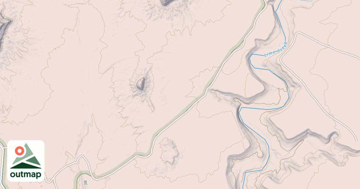Map of BLM National GTLF Public Motorized Roads 1052e23a-111b-4101-bf9c-635e7614262d