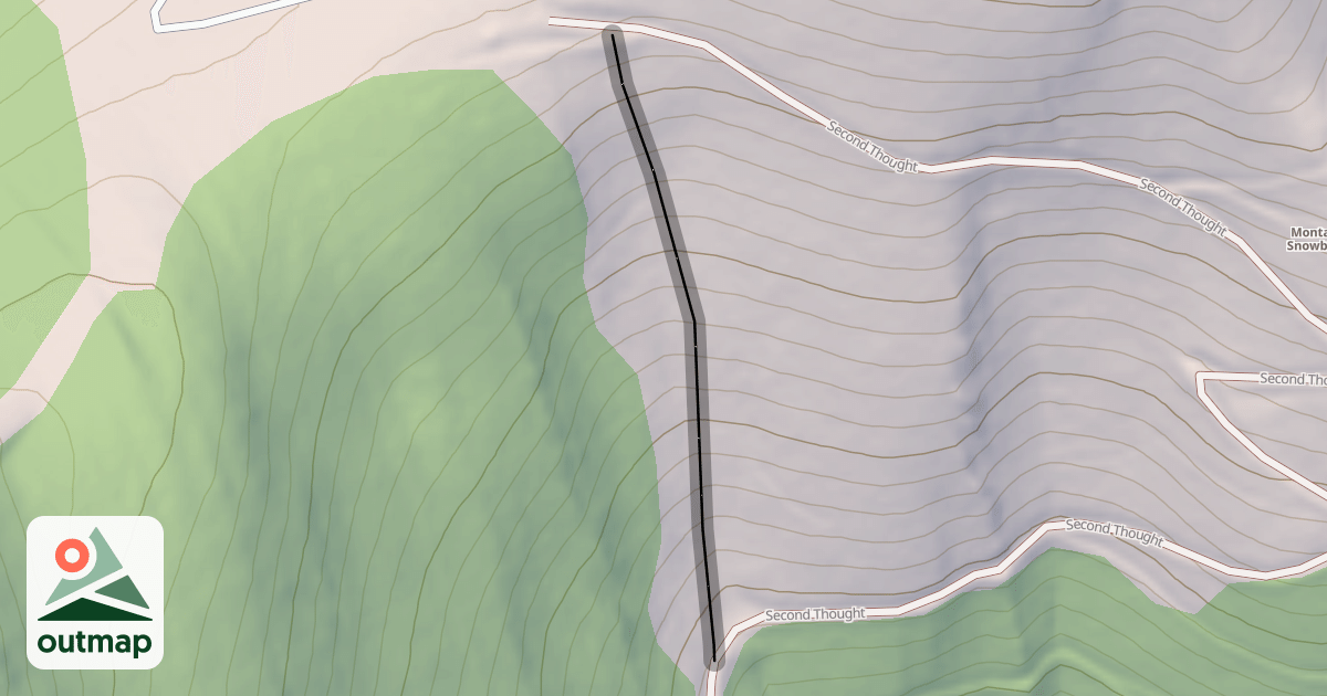 Map of Spartan Headwall
