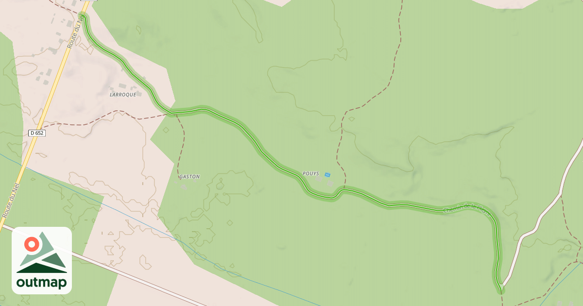 Map of Chemin de la Pleyre
