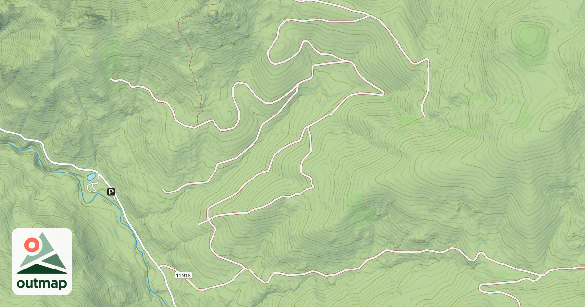 Map of BALD MOUNTAIN