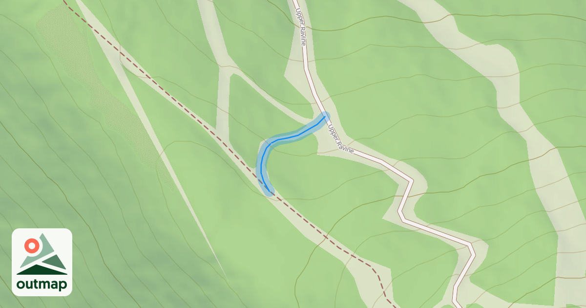 Map of Taft Slalom