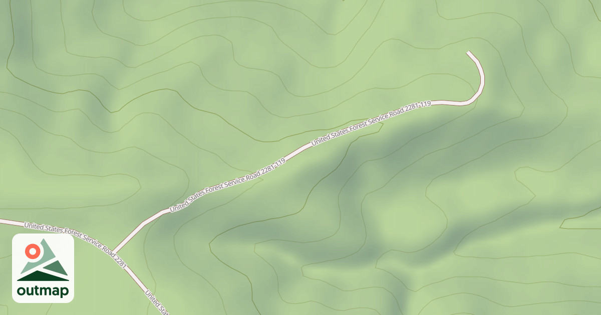 Map of USFS Motor Vehicle Use Map Roads {41787098-DB2E-4994-A622-6128B7522567}