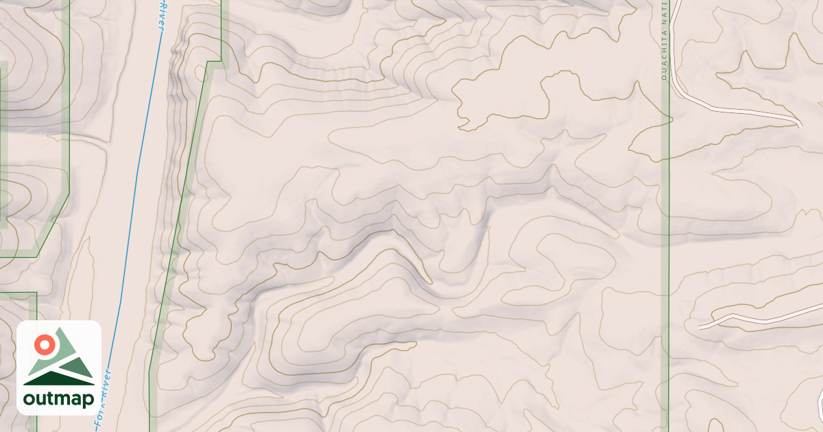 Map of USFS National Forest System Roads {9D760A1A-900F-4DA0-9425-85A81D52825D}