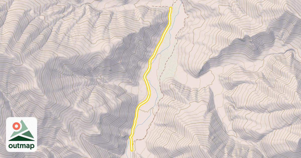 Map of Beaver Ponds Loop