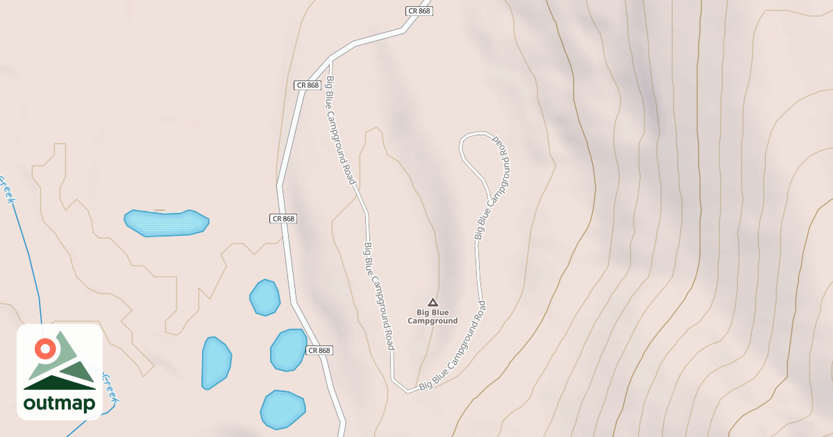 Map of BIG BLUE CG