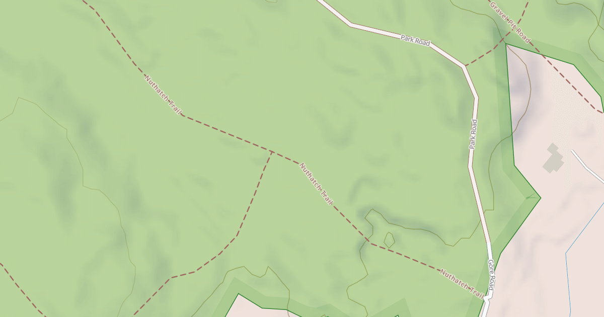 Map preview of Nuthatch Trail