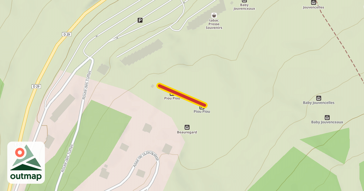 Map of Combe des Dappes