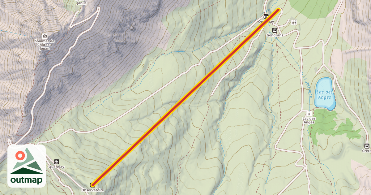 Map of Observatoire