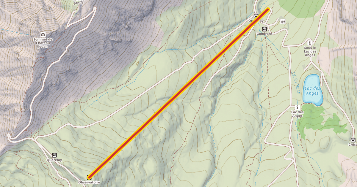 Map preview of Observatoire