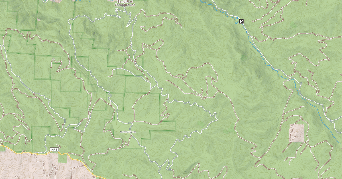 Map preview of CARPENTER CREEK