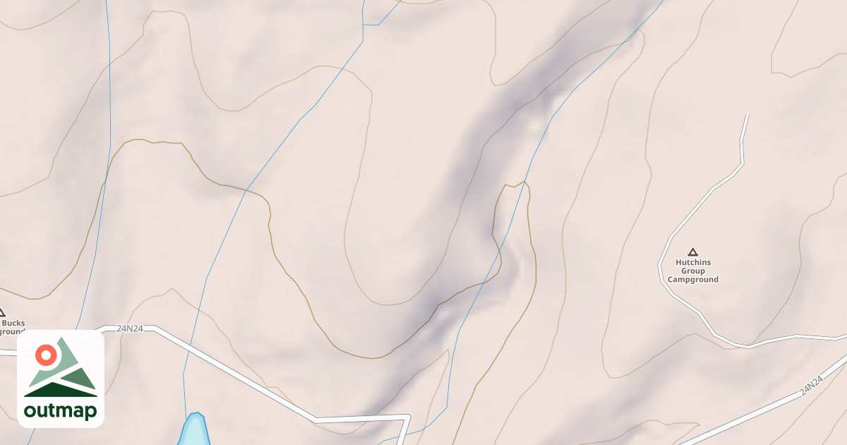 Map of BUCKS LAKE ADMIN SITE