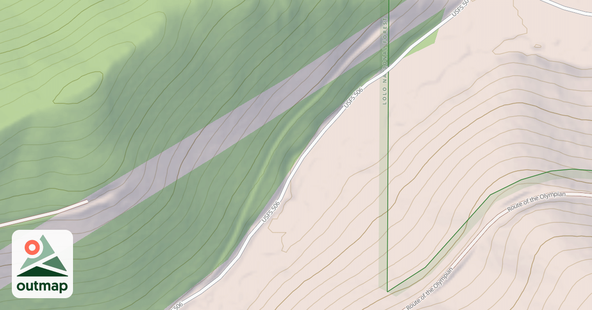 Map of RAINY BPA SPUR 3