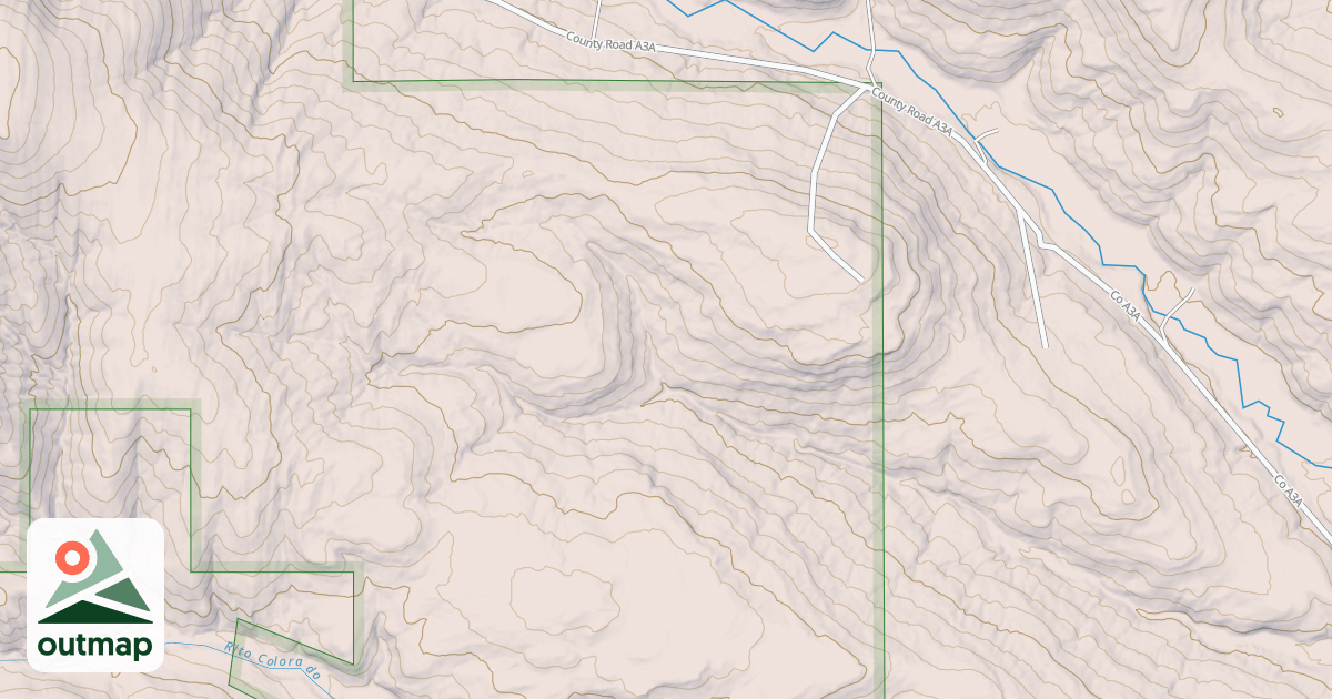 Map of RITO COLORADO