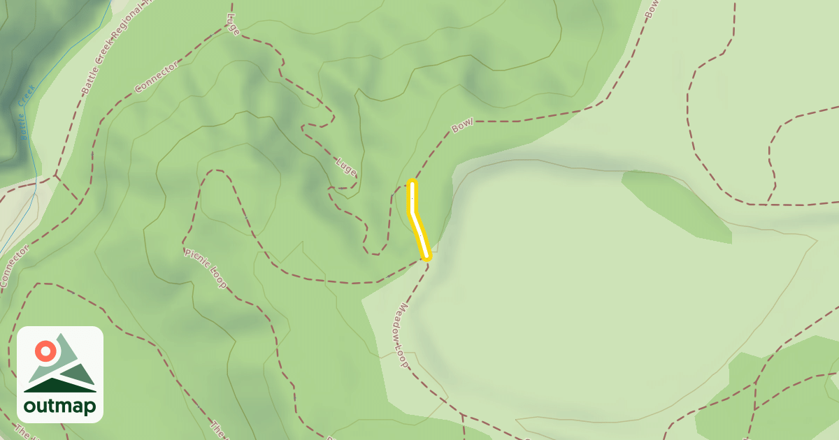 Map of Meadow Loop
