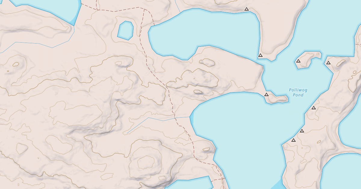 Map preview of Horseshoe Pond Trail