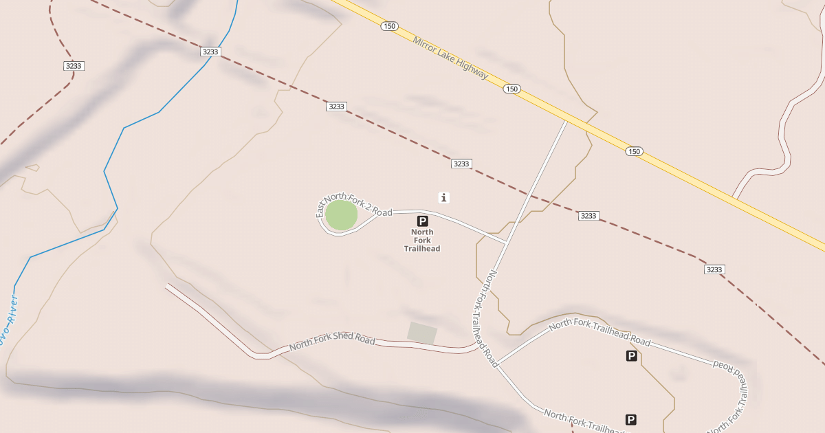 Map preview of EAST NORTH FORK 2
