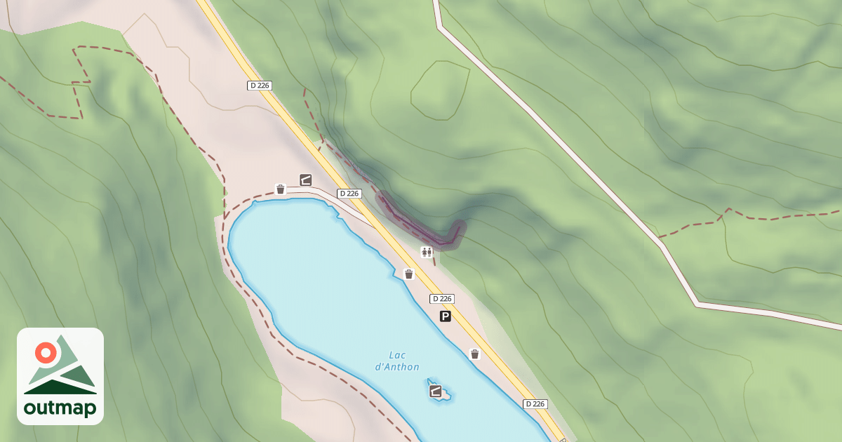 Map of Anthon - secteur Potion magique