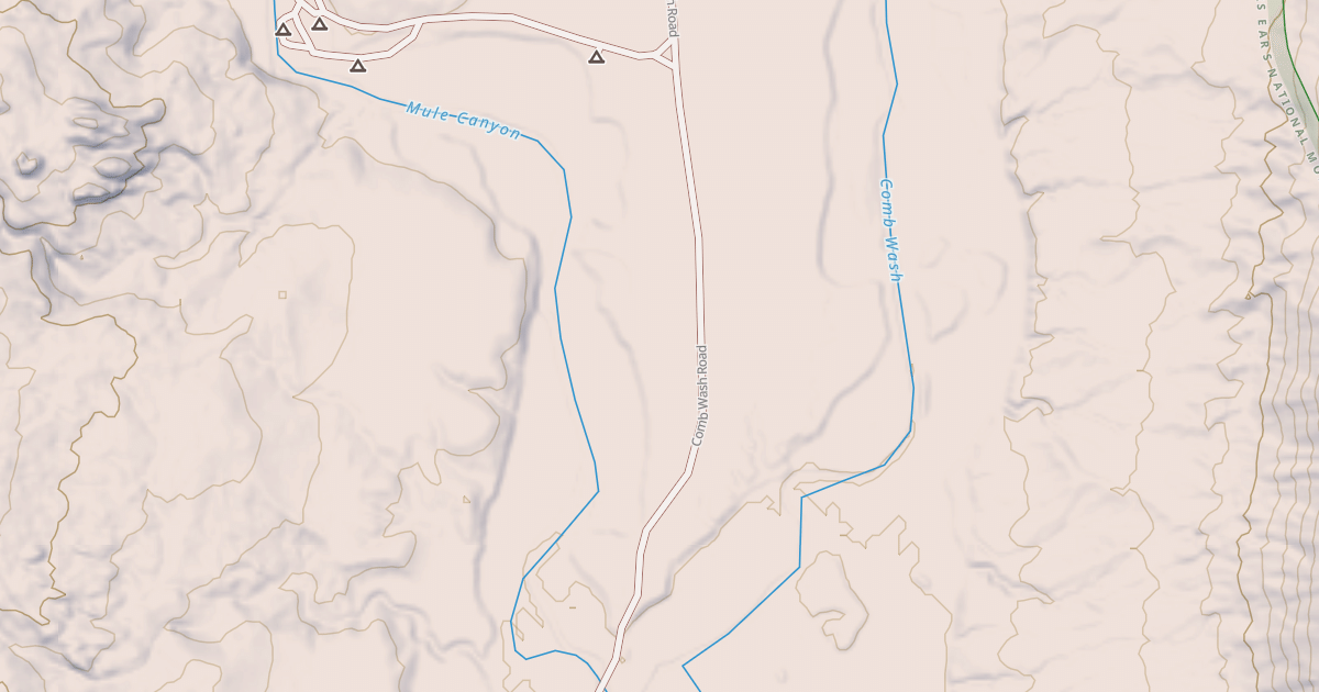 Map preview of BLM National GTLF Public Motorized Roads 0387c531-6b24-4f79-a463-e7153ec9b522