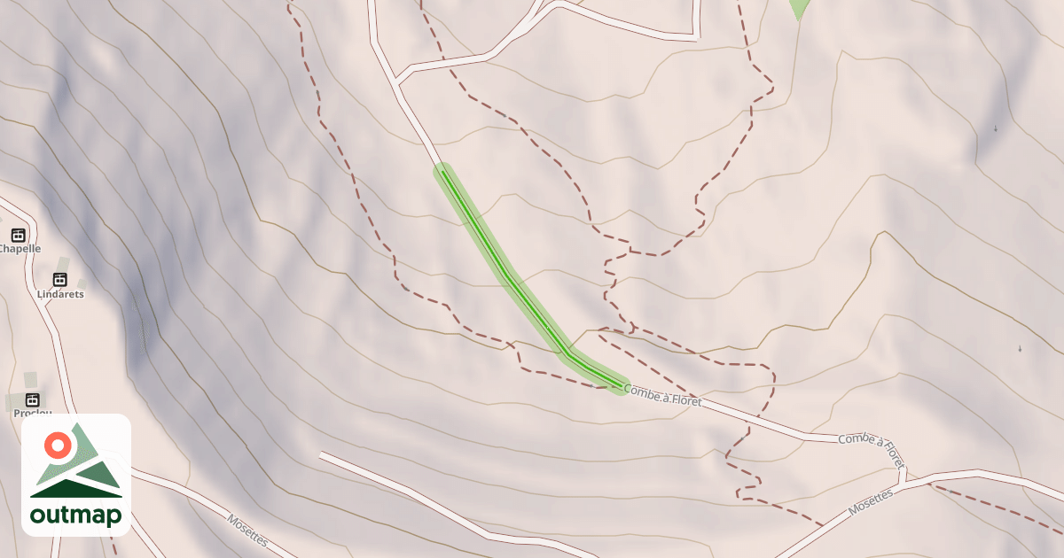 Map of Combe à Floret