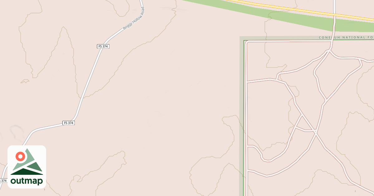 Map of FOX PEA ROAD