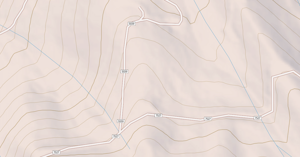 Map preview of BRAVO ROAD