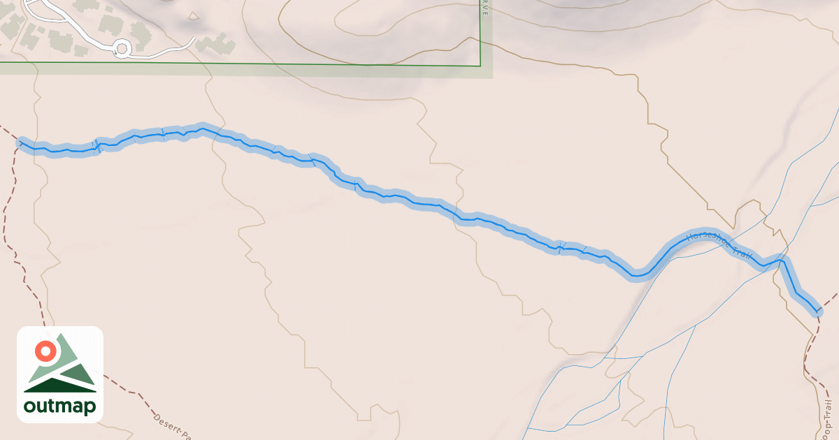 Map of Horseshoe Trail