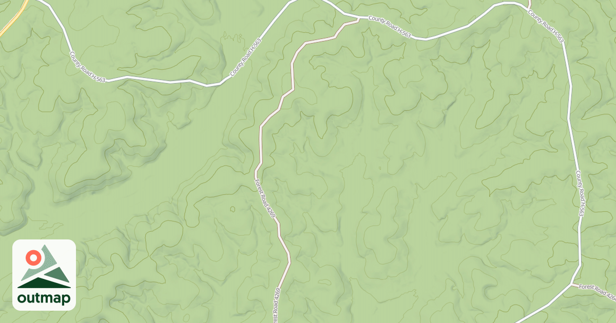 Map of BIG HOLLOW
