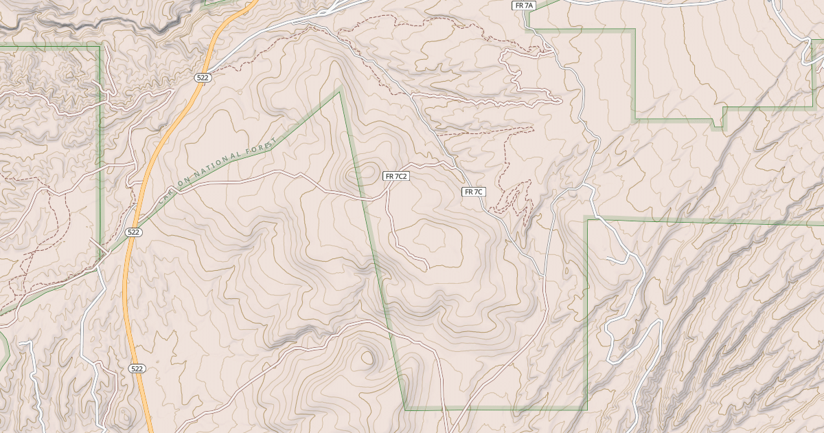 Map preview of GALLINA MINE
