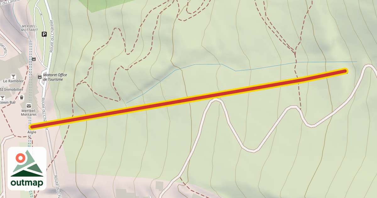 Map of Aigle