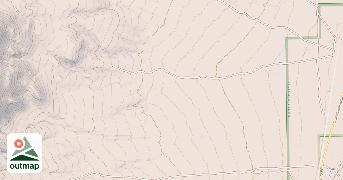 Map of HALSEY CANYON ROAD