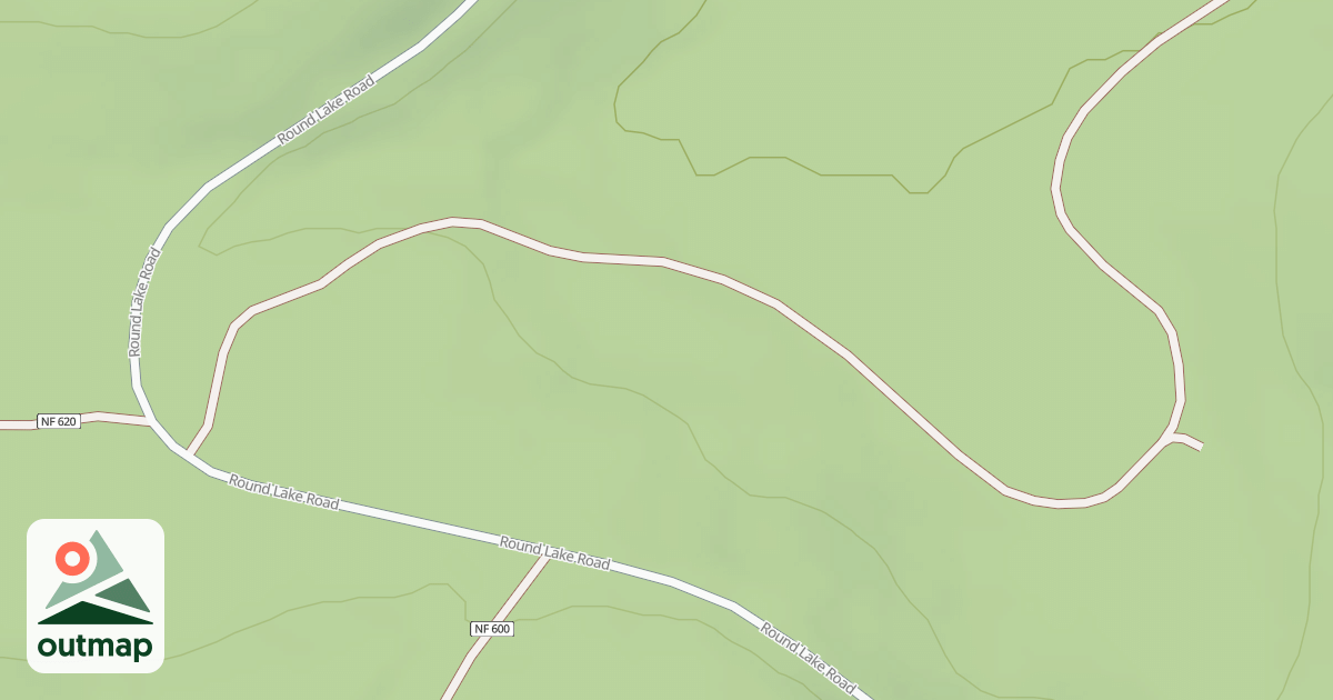 Map of USFS Motor Vehicle Use Map Roads {6CF764A1-6A44-4E4F-8C8A-17C9E87B276A}